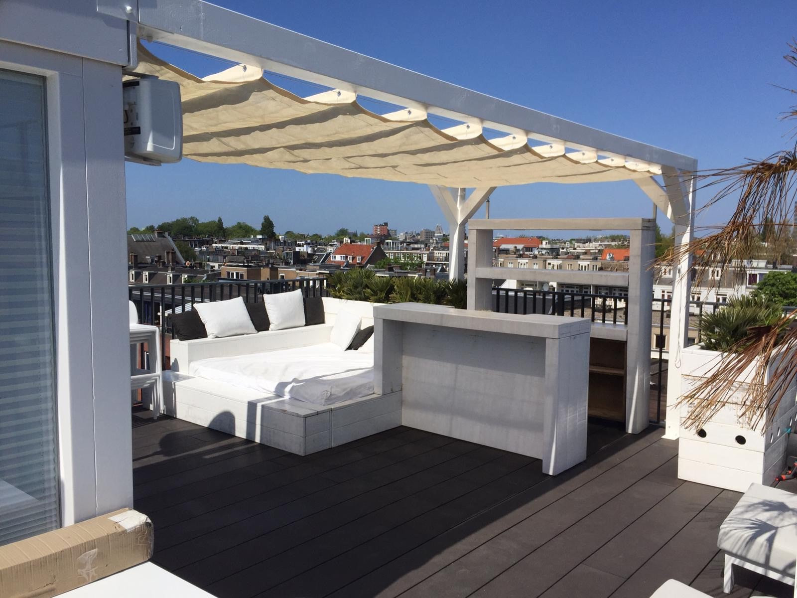 Pergola dakterras Amsterdam