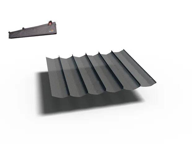 Harmonicadoek Antraciet + materialen en beschermhoes