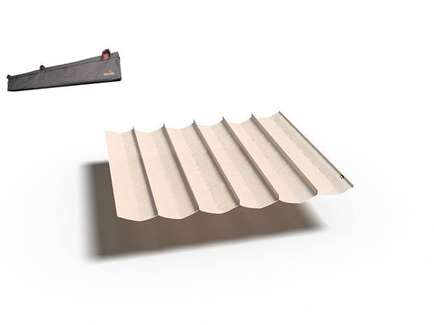 Harmonicadoek gebroken wit + materialen en beschermhoes