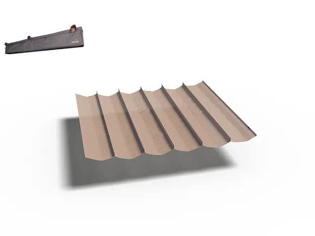 Harmonicadoek zand + materialen en beschermhoes