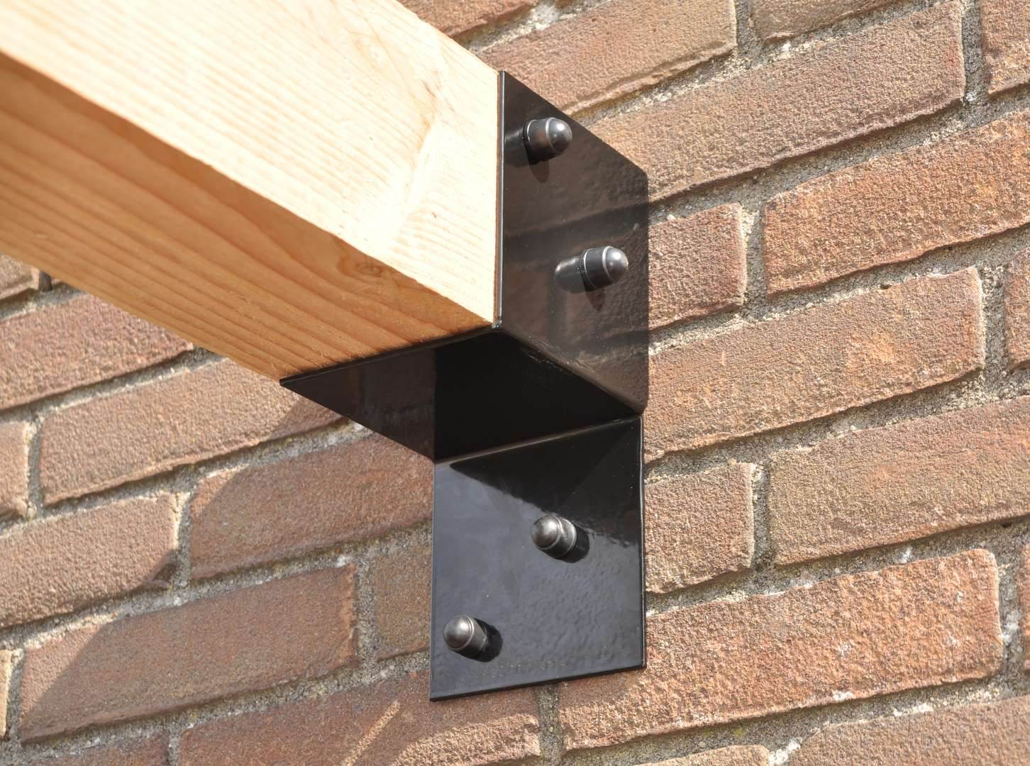 Pergola Wall 1 - Model A met Harmonicadoek