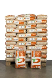 Witte houtpellets (zak 15kg) | ENplus A1 NL 004-keurmerk - afbeelding 2